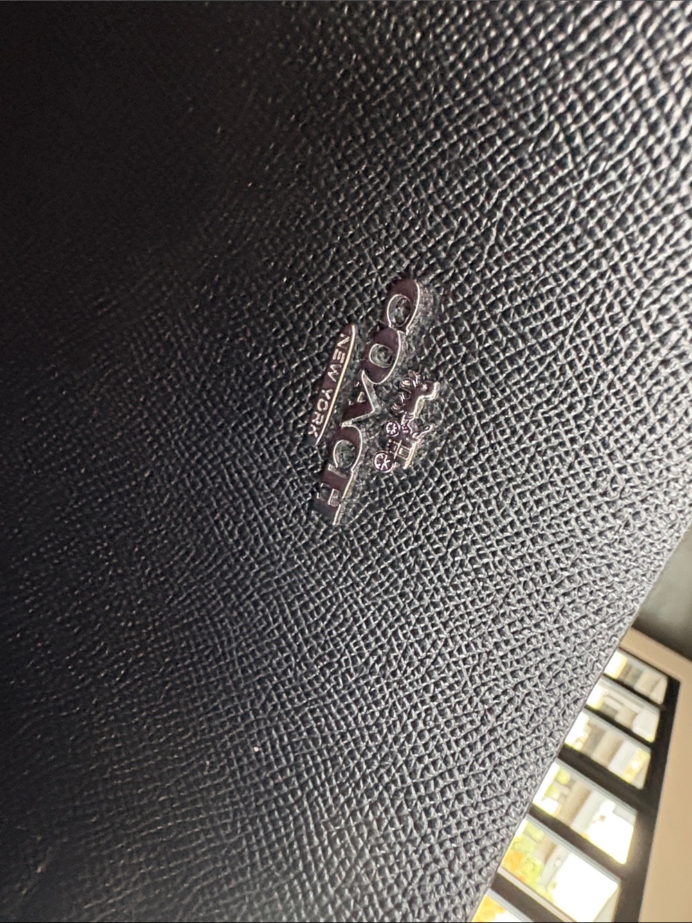 COACH Signature Mollie Floral Tote in Purple and Gray - Picture 12 of 12